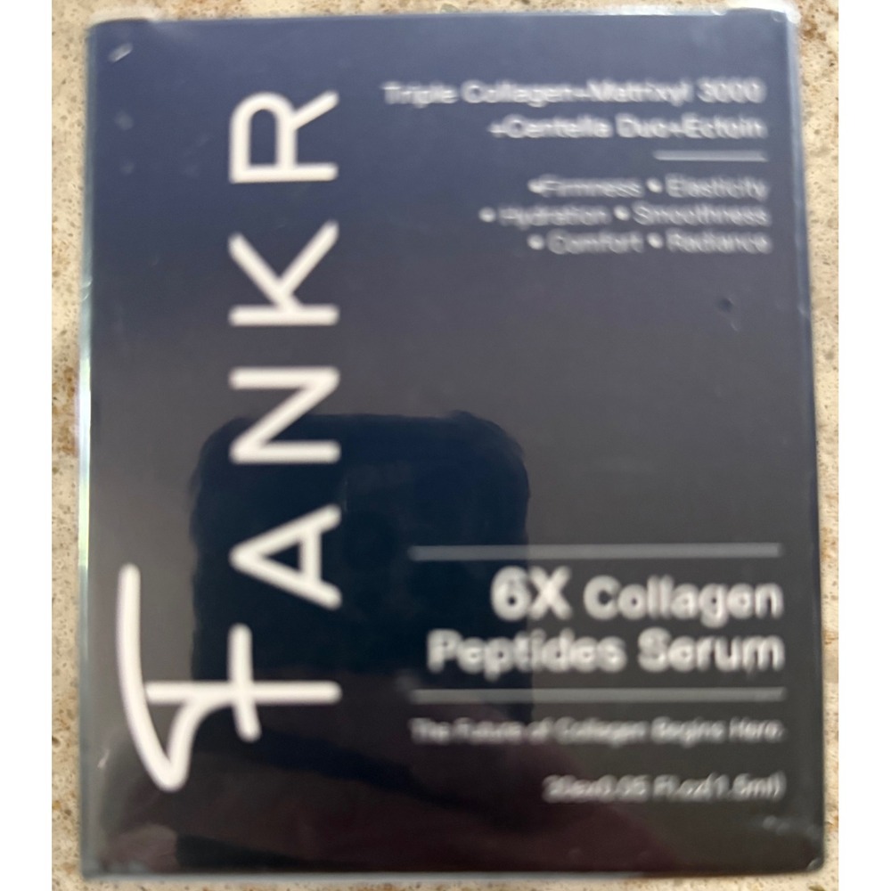 FANKR 6X Collagen Peptides Serum 30 Ampoules‎ Matrixyl 3000 Centella Ectoin NEW